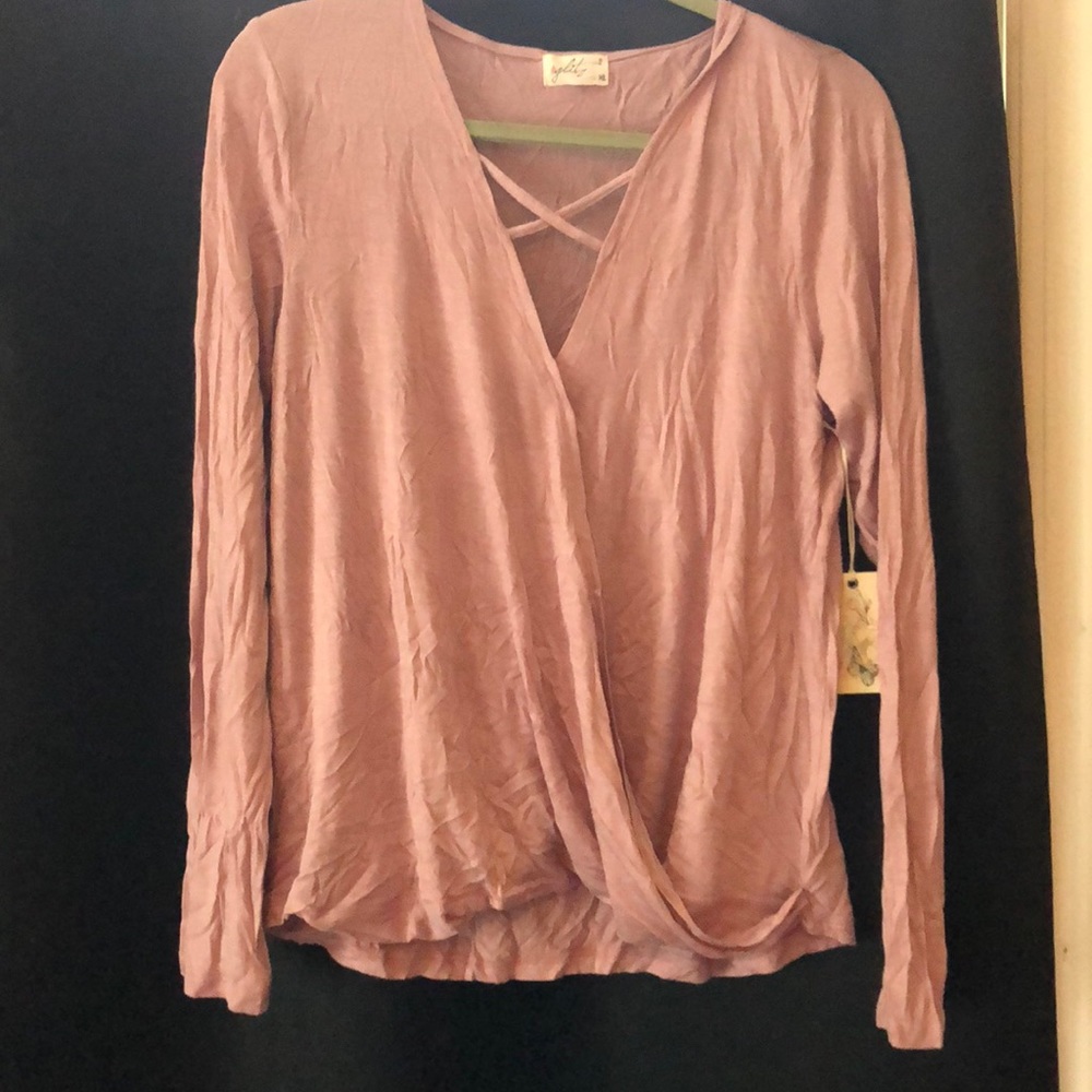 XL wrap long sleeve